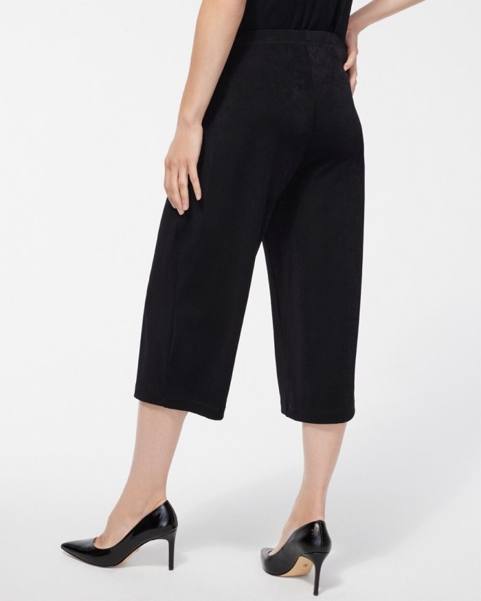 Women's Travelers Classic Meredith Cropped Pants - Black