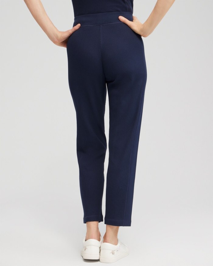 Women's Zenergy Waffle Knit Pants - Classic Navy