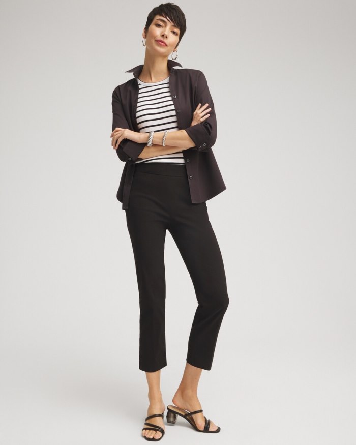 Women's Brigitte Slim Cropped Pants - Mango Sorbet