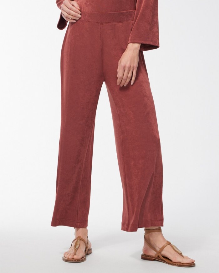 Women's Travelers Classic Cropped Pants - Sable - Click Image to Close