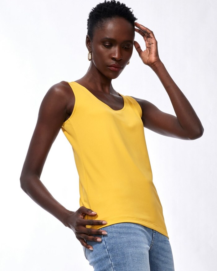 Women's Microfiber Tank - Sol Yellow