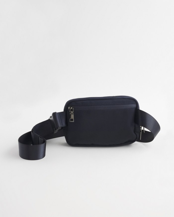 Women's Neema Ruffle Belt Bag - Classic Navy