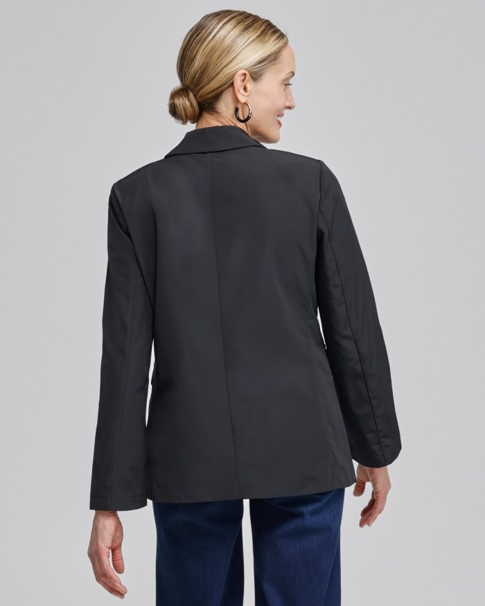 Women's Zenergy Water Repellent Blazer - Black