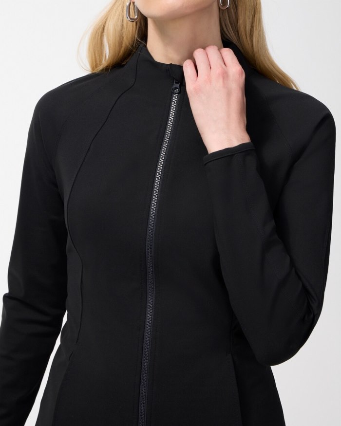 Women's Zenergy Seamed Jacket - Black