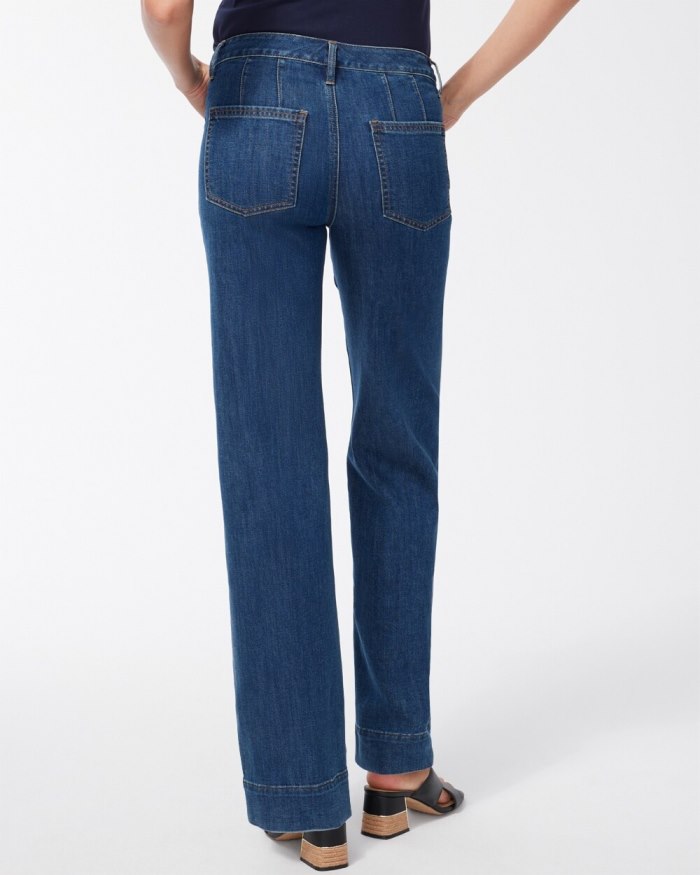 Women's Trouser Jeans - Santorini Indigo