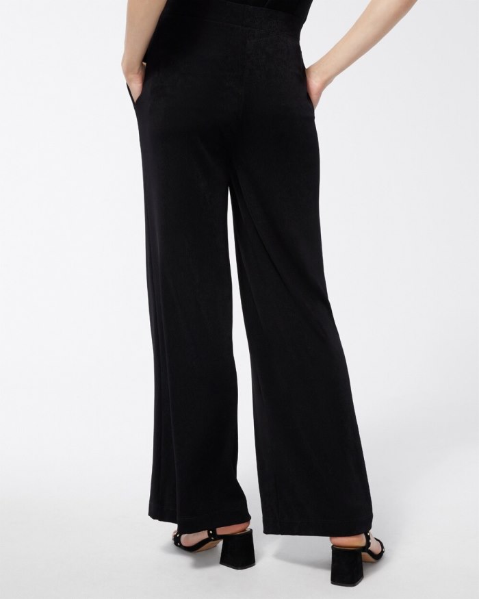 Women's Travelers Wide Leg Pocket Pants - Travelers Black