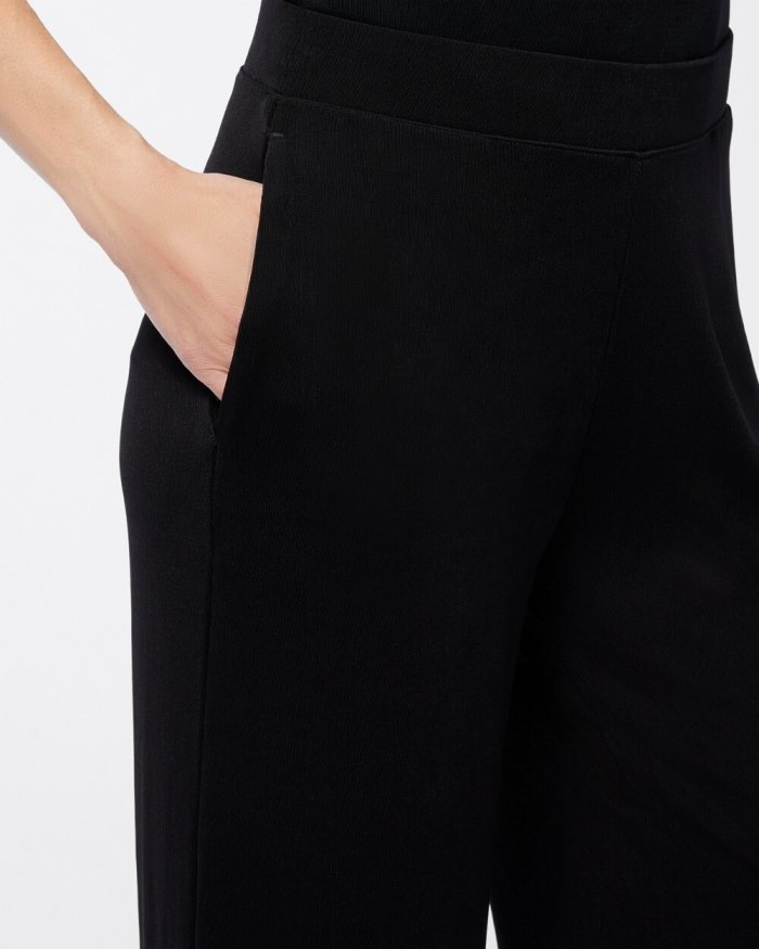 Women's Travelers Wide Leg Pocket Pants - Travelers Black