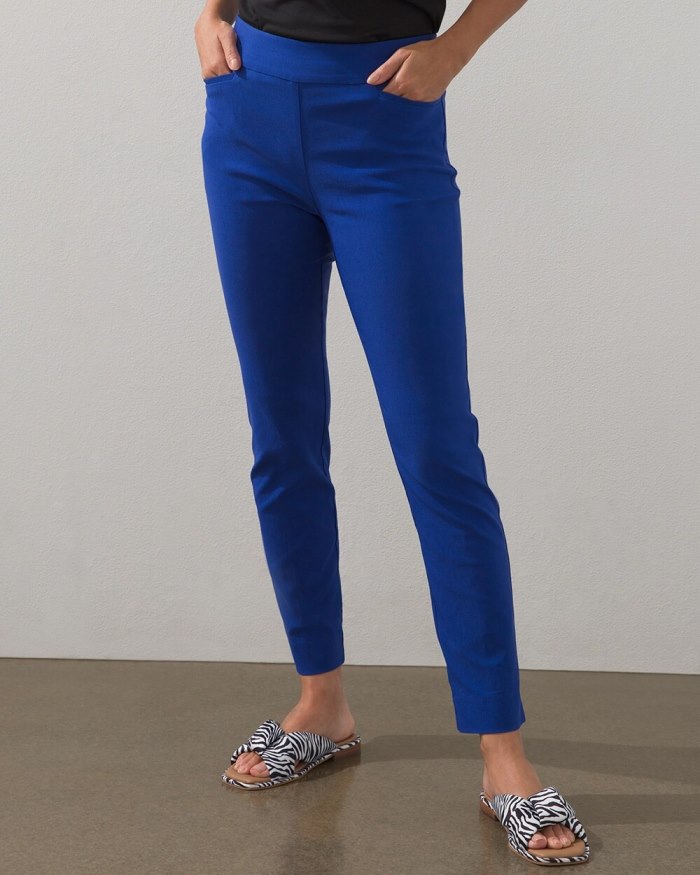 Women's Brigitte Slim Ankle Pants - Rich Cobalt