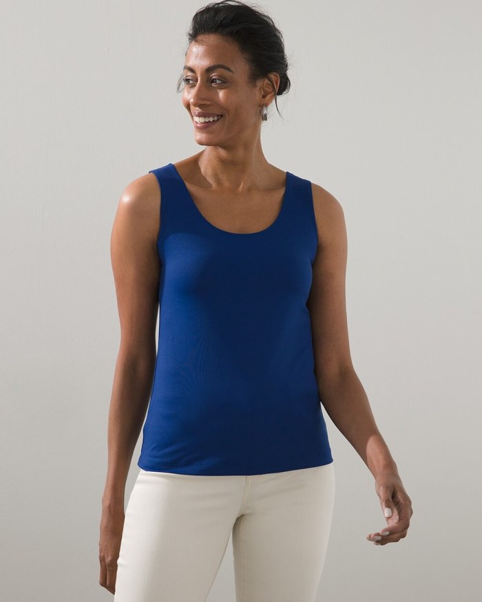 Women's Microfiber Tank - Club Blue