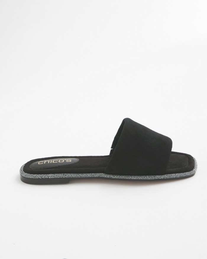 Women's Suede Slides - Briar Brown