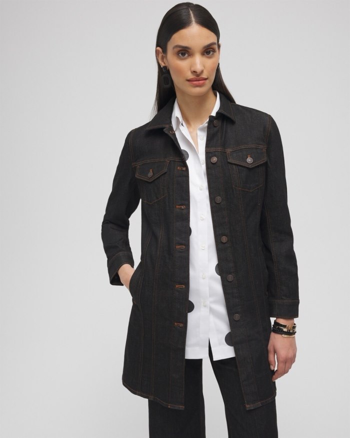 Women's Denim Topper - Midnight Rinse