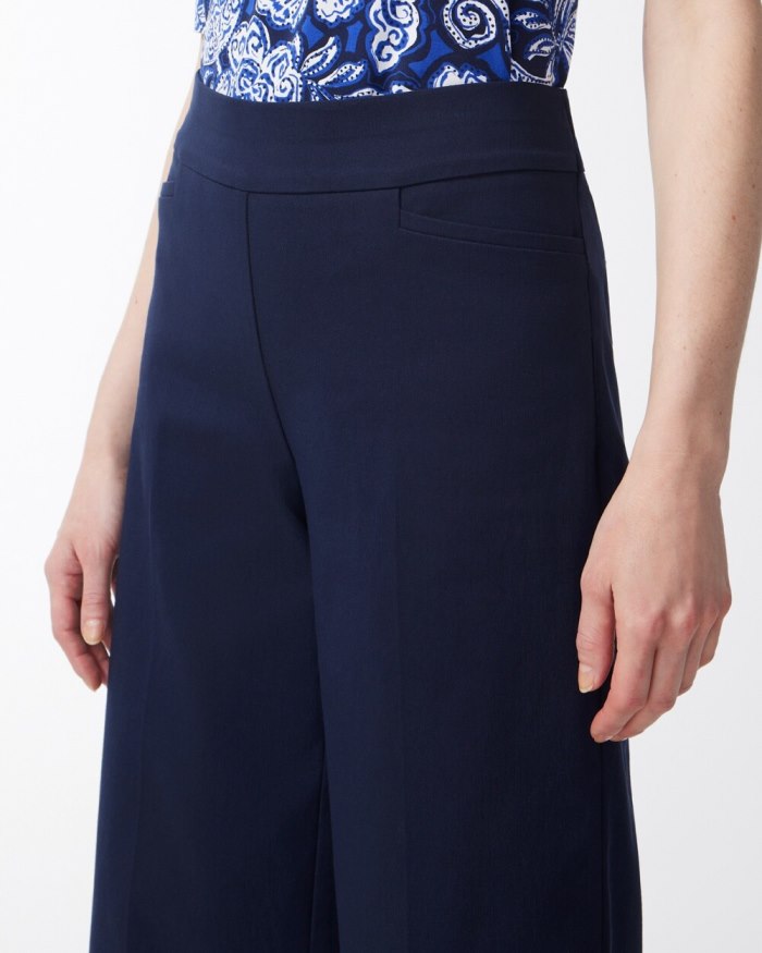 Women's Brigitte Wide Leg Cropped Pants - Sea Salt