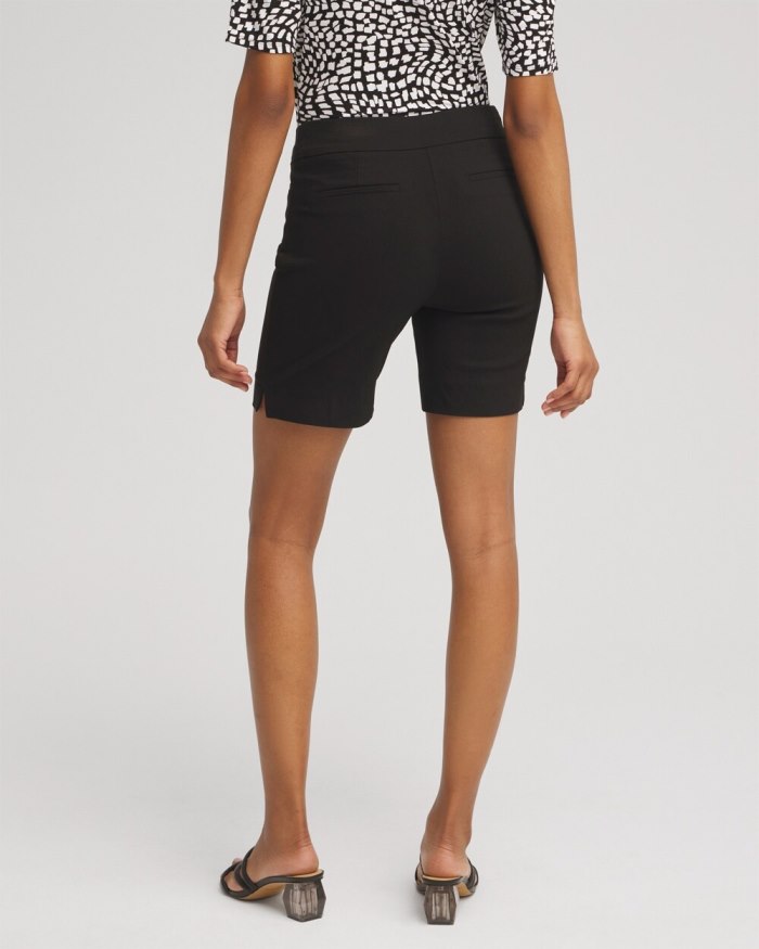 Women's So Slimming Brigitte Slim Shorts - 7" - Black