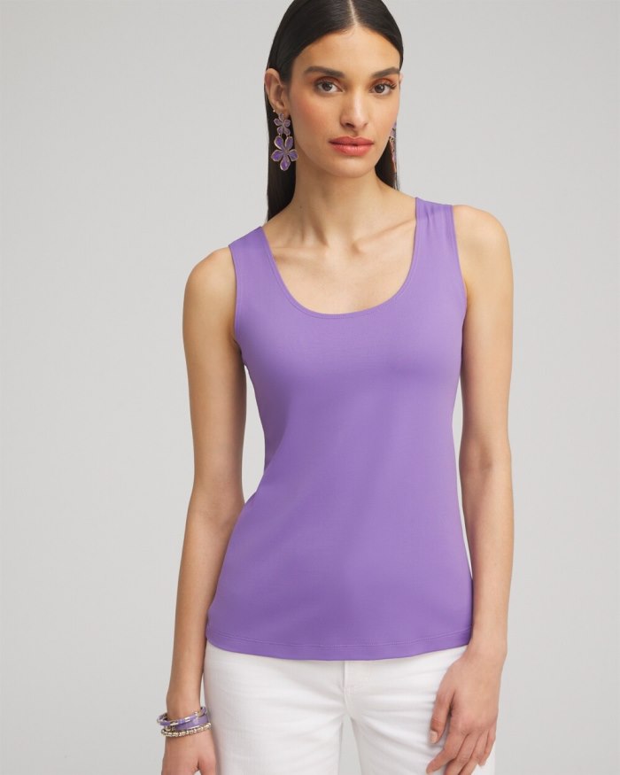 Women's Microfiber Tank - Parisian Purple