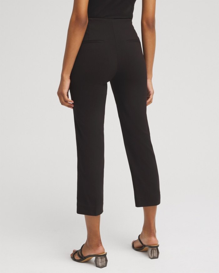 Women's Juliet Straight Cropped Pants - Ink