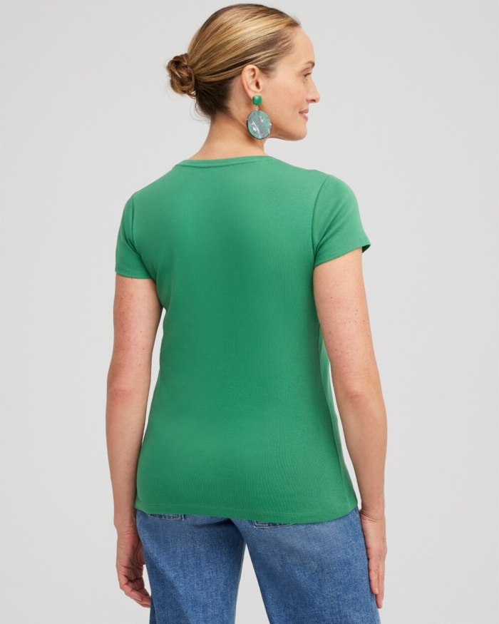 Women's Cap Sleeve Tee - Twisted Ivy