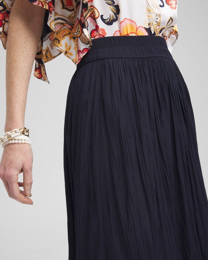 Women's Pull-on Maxi Skirt - Classic Navy