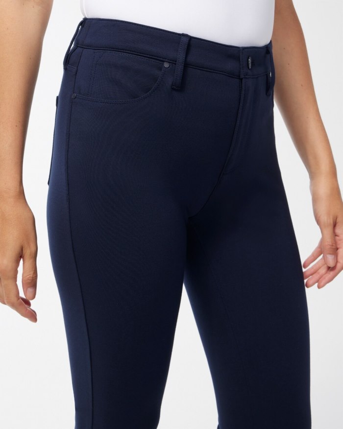 Women's Ponte 5-Pocket Slim Pants - Ink