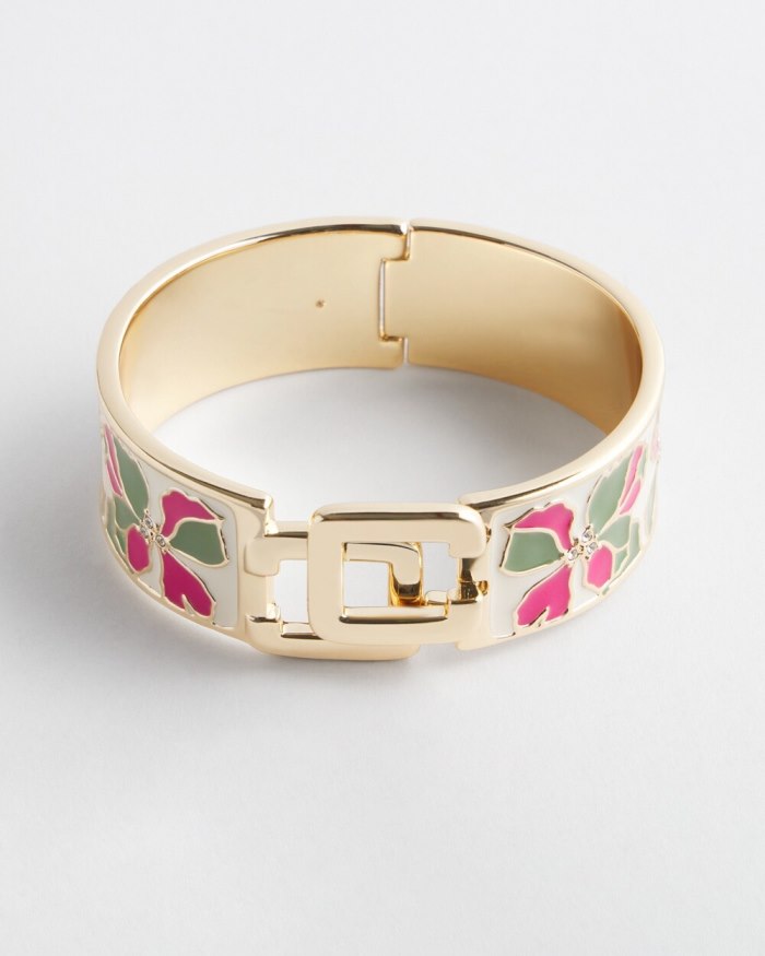 Women's Chico's Click Floral Bracelet - Multi