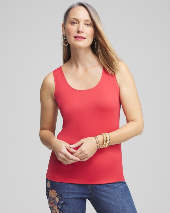 Women's Microfiber Tank - Ginger Rose - Click Image to Close