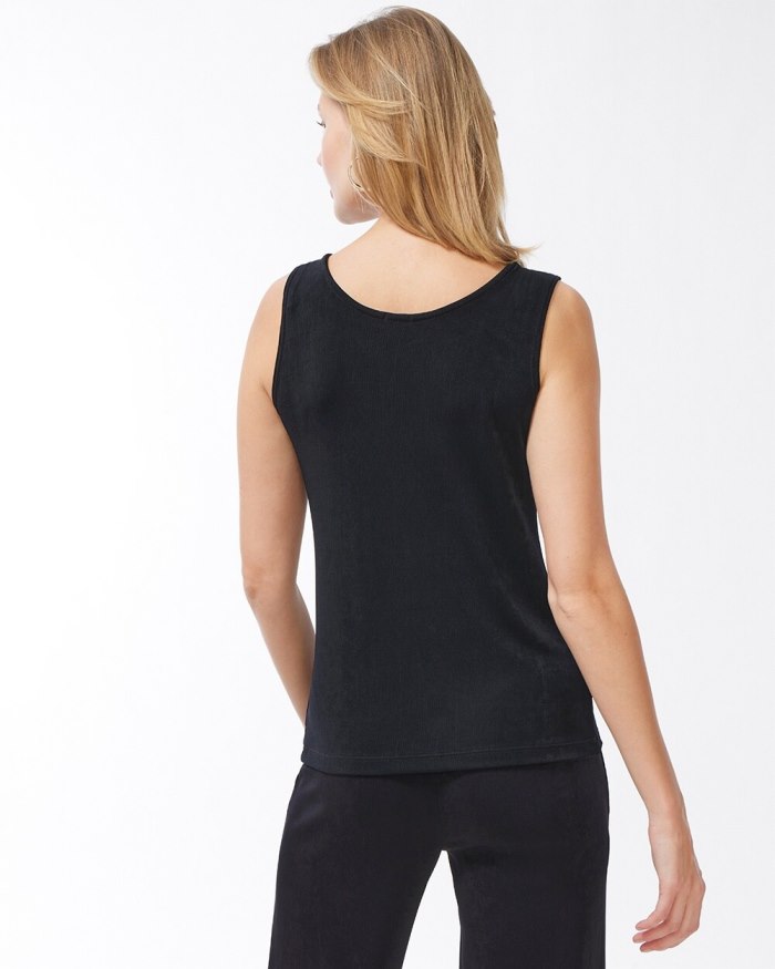 Women's Travelers Reversible Tank - Travelers Black