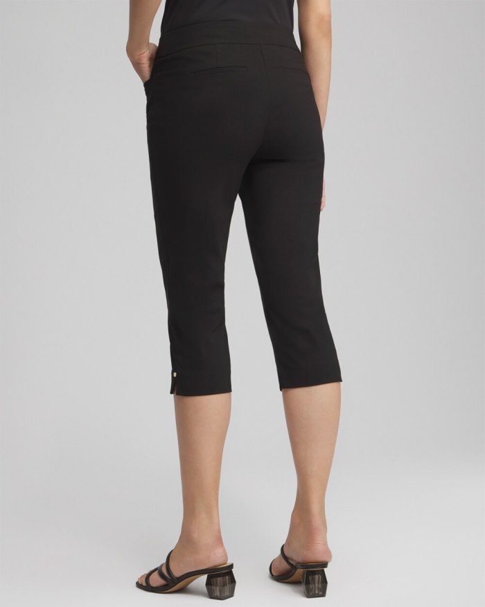 Women's Brigitte Rivet Capris - Cane Orchid