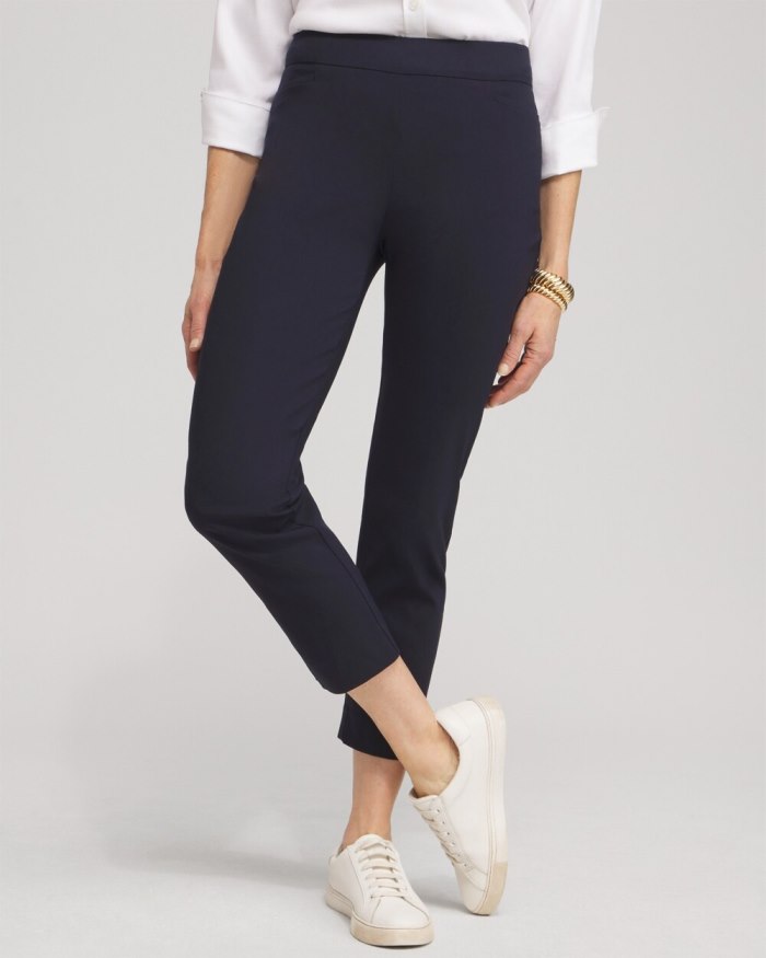 Women's Brigitte Slim Cropped Pants - Ink