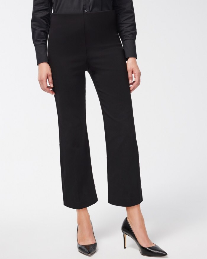 Women's Juliet Kick Flare Pants - Black - Click Image to Close