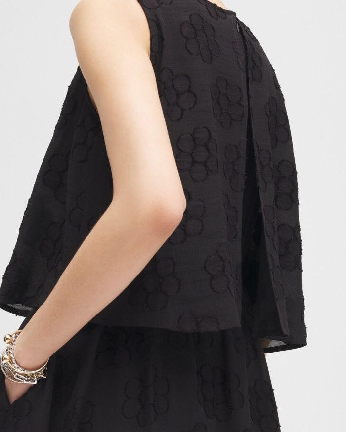 Women's Black Label Layered Popover Dress - Black