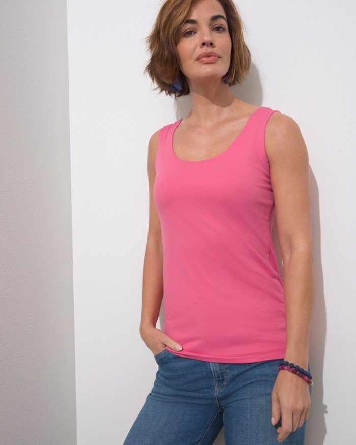 Women's Microfiber Tank - French Rose