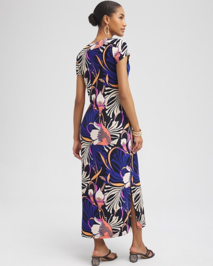 Women's Travelers Classic Floral Maxi Dress - Travelers India Ink