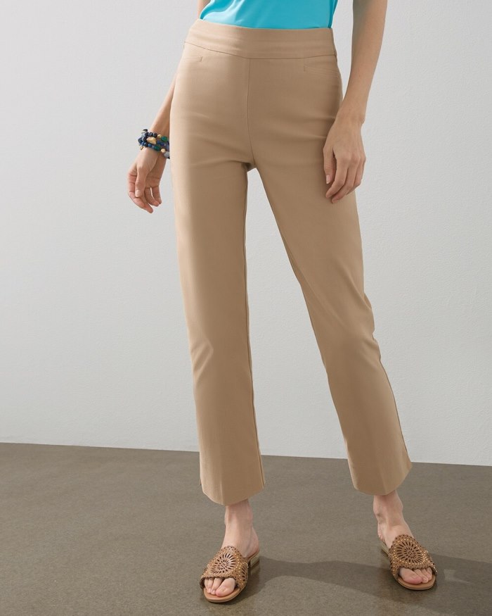 Women's Brigitte Slim Cropped Pants - Sycamore - Click Image to Close