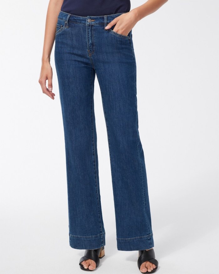 Women's Trouser Jeans - Lotus Indigo