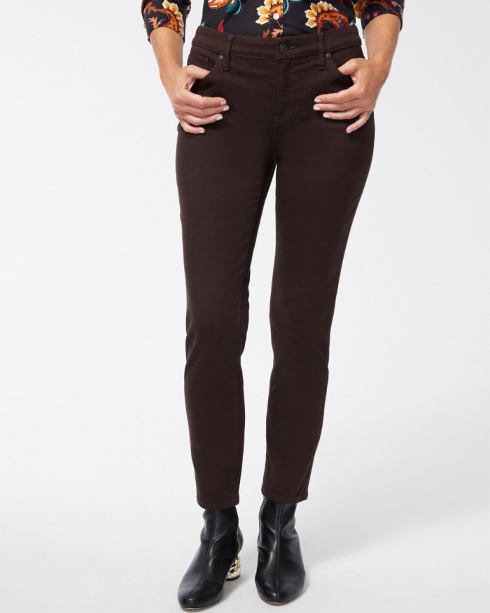 Women's So Slimming Girlfriend Ankle Jeans - Cocoa Bean