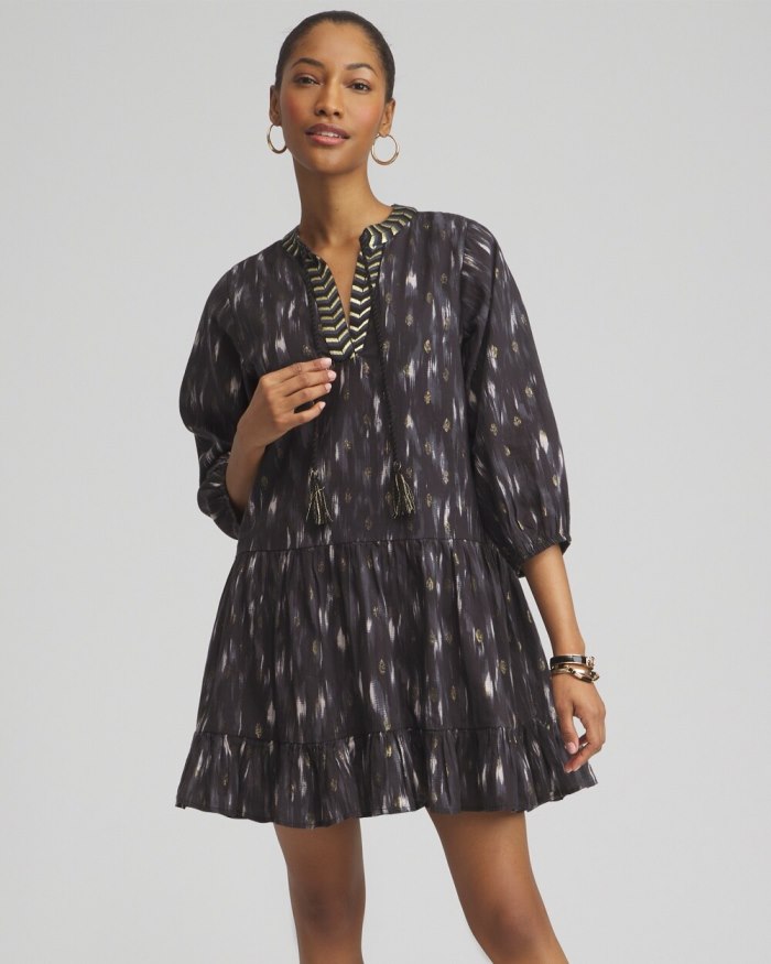 Women's Miraclesuit Bronze Reign Coverup Dress - Black/Multi