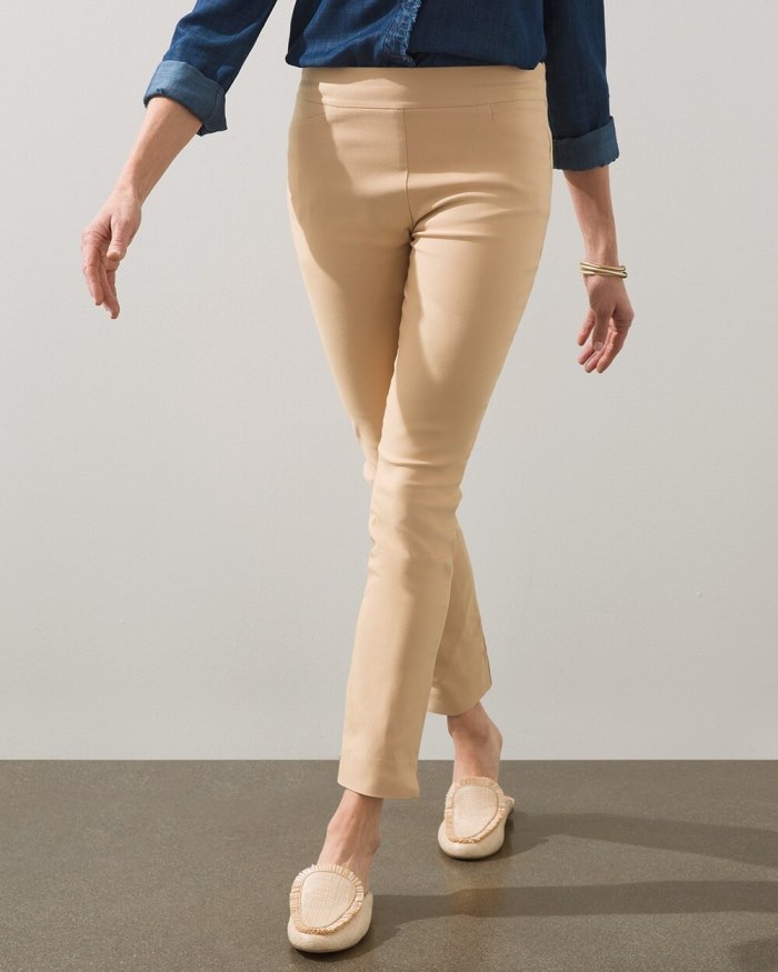 Women's Brigitte Slim Ankle Pants - Coriander - Click Image to Close