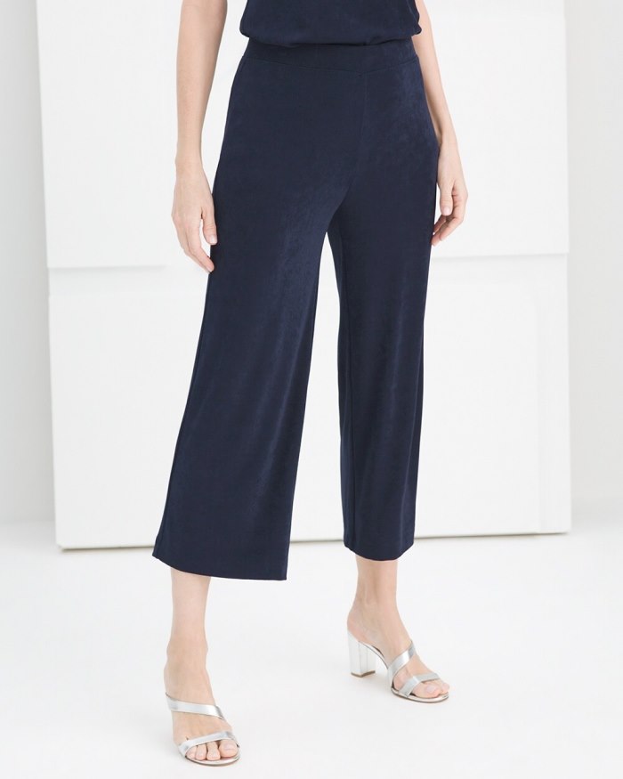 Women's Travelers Classic Cropped Pants - Travelers India Ink - Click Image to Close