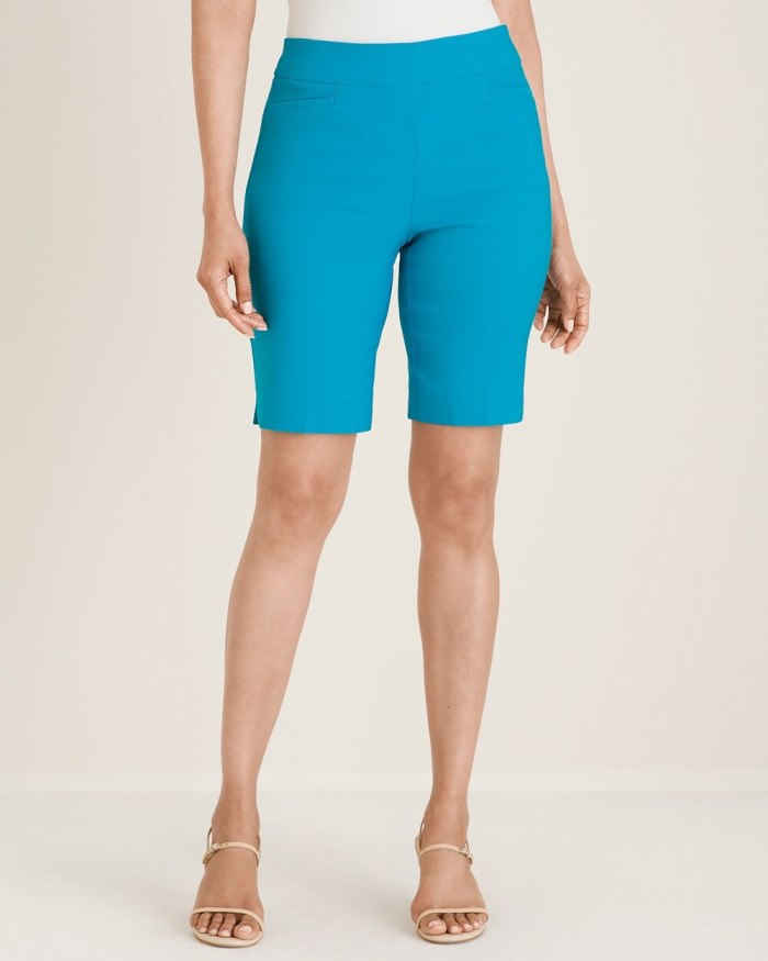 Women's Brigitte 10" Shorts - Tropical Teal - Click Image to Close