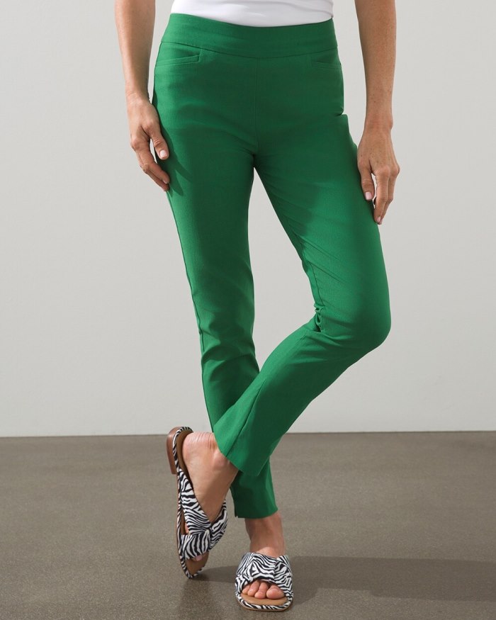 Women's Brigitte Slim Ankle Pants - Jardin Green