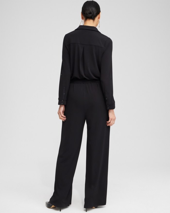 Women's Utility Jumpsuit - Black