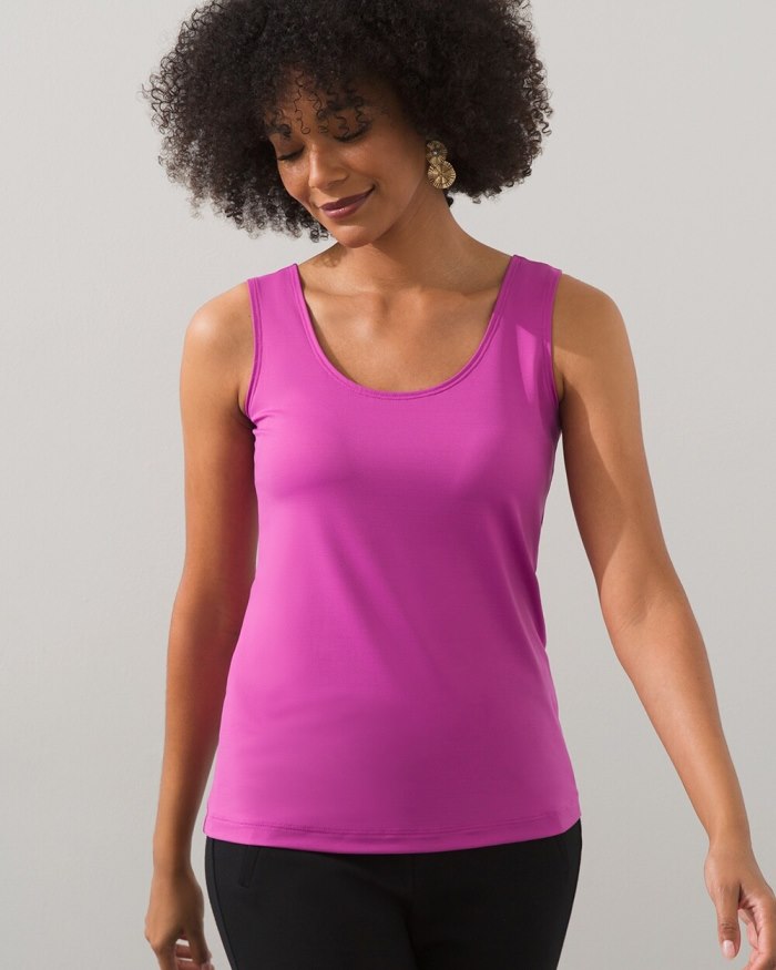 Women's Microfiber Tank - Orchid Blossom