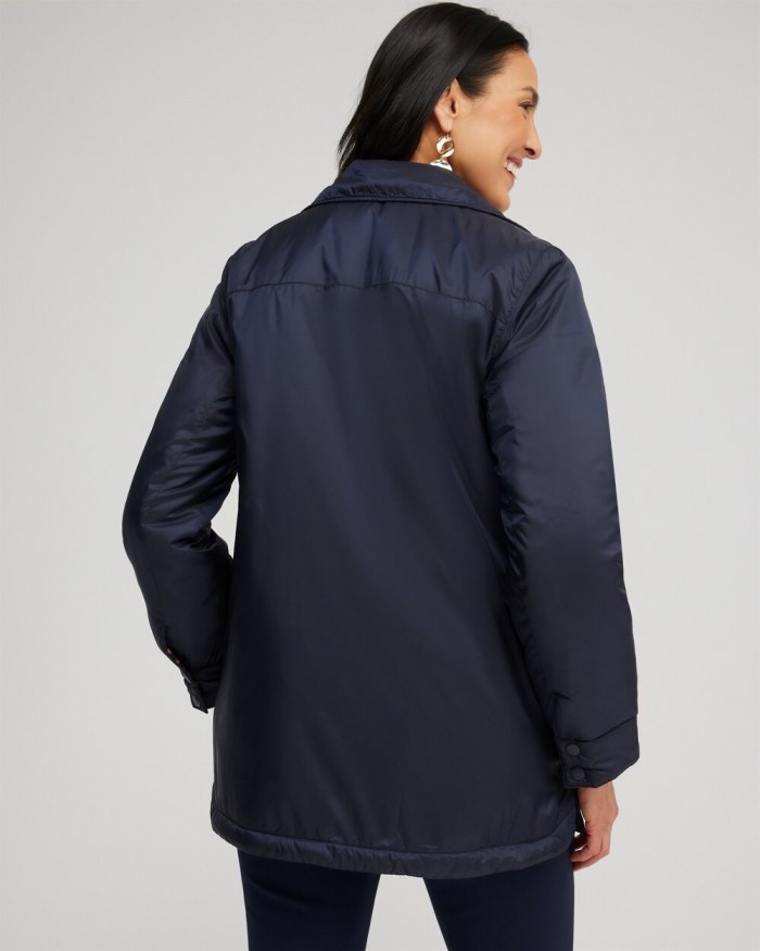 Women's Nylon Jacket - Classic Navy