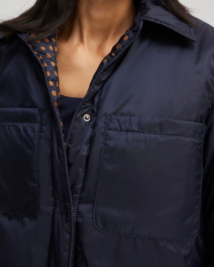 Women's Nylon Jacket - Classic Navy