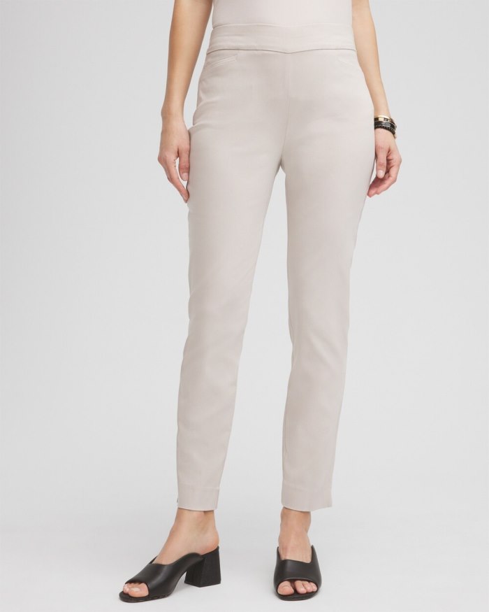 Women's Brigitte Slim Ankle Pants - Smokey Taupe