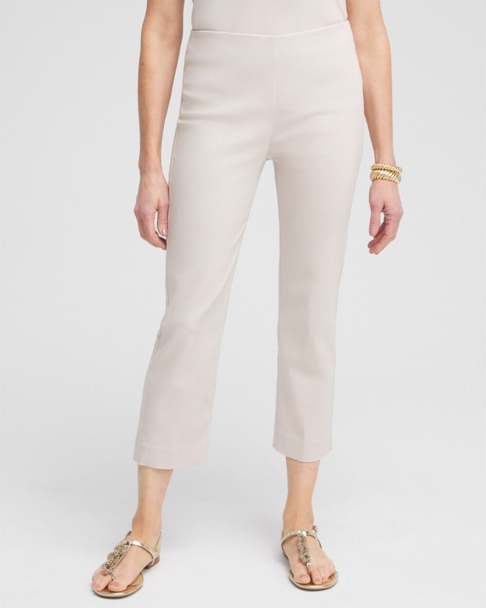 Women's Juliet Straight Cropped Pants - Smokey Taupe