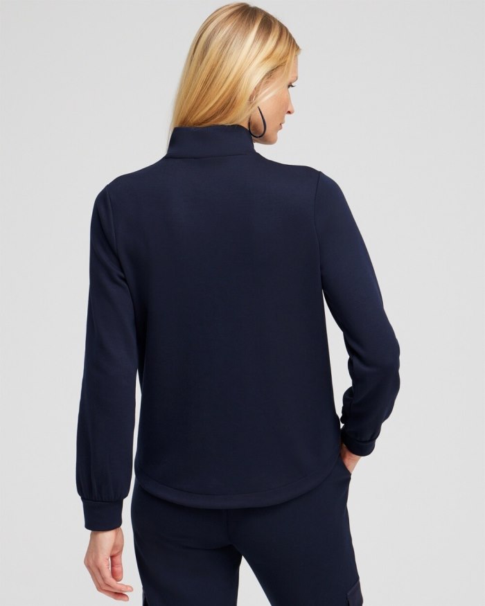 Women's Zenergy Double Knit Top - Classic Navy