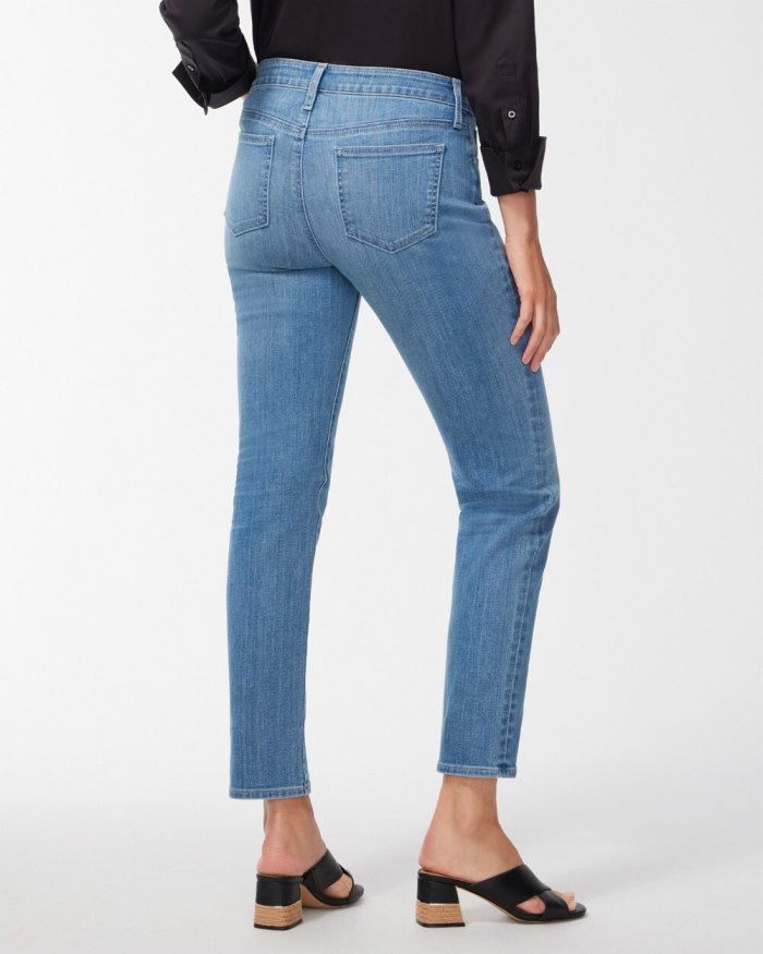 Women's Girlfriend Ankle Jeans - Mill Street Indigo