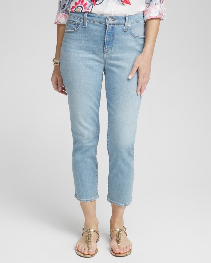 Women's Girlfriend Cropped Jeans - Cerulean Indigo