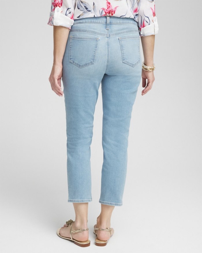 Women's Girlfriend Cropped Jeans - Cerulean Indigo