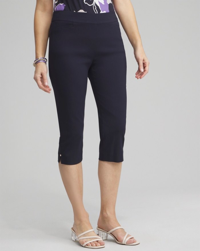 Women's Brigitte Rivet Capris - Ink